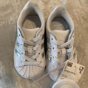 Adidas Superstar EL toddler shoes